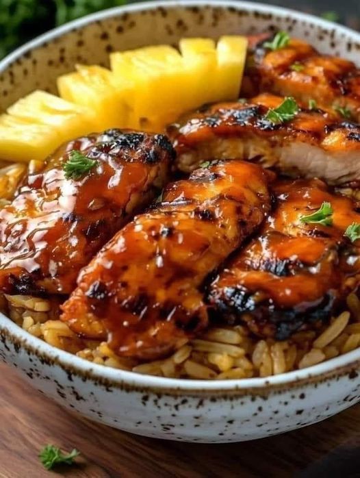 Pineapple Chicken and Rice