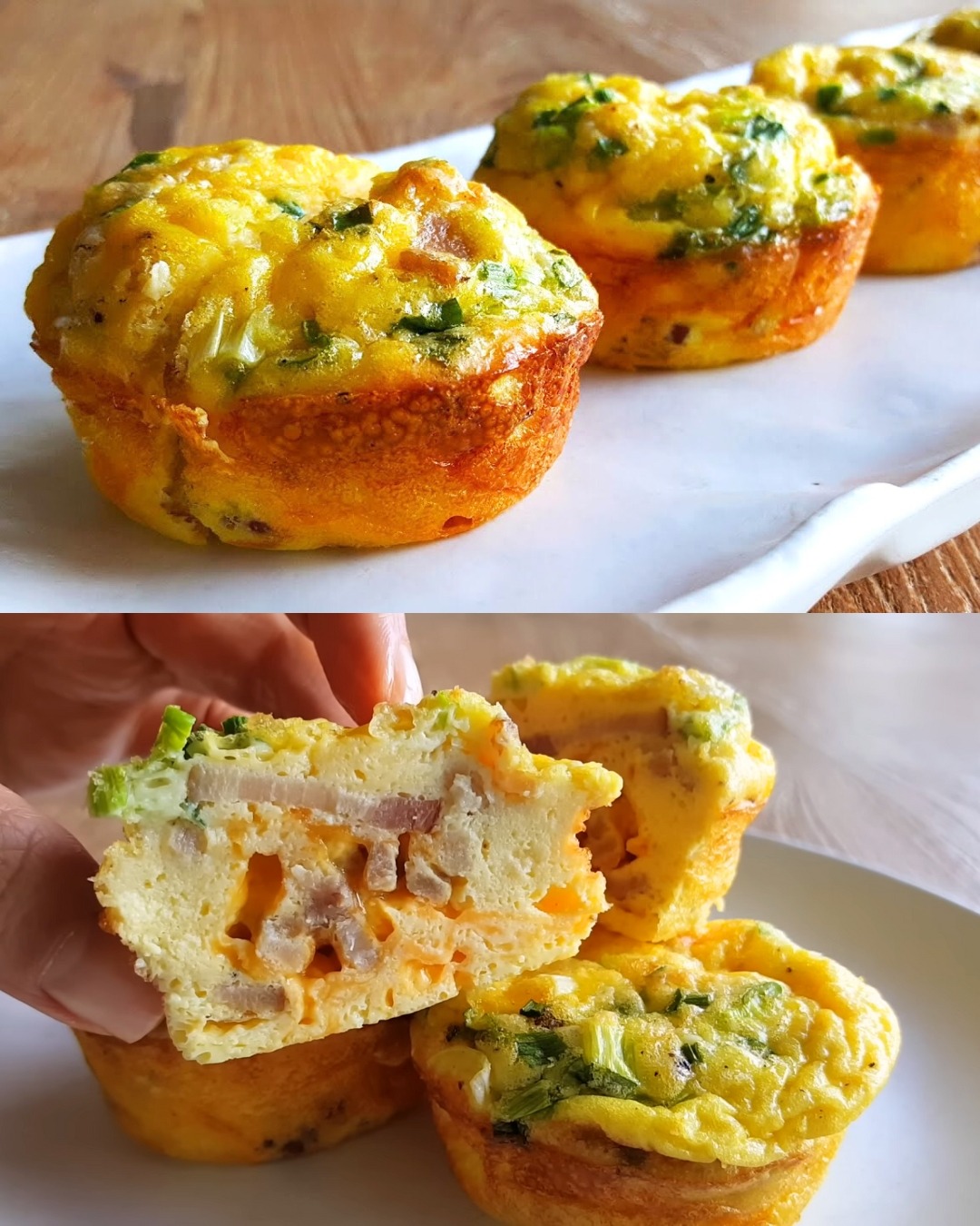 Fluffy Egg Breakfast Cups